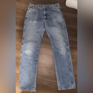 Wrangler Light Blue Straight Jeans